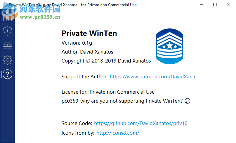 Private Win10(隐私设置工具) 0.1g 官方版
