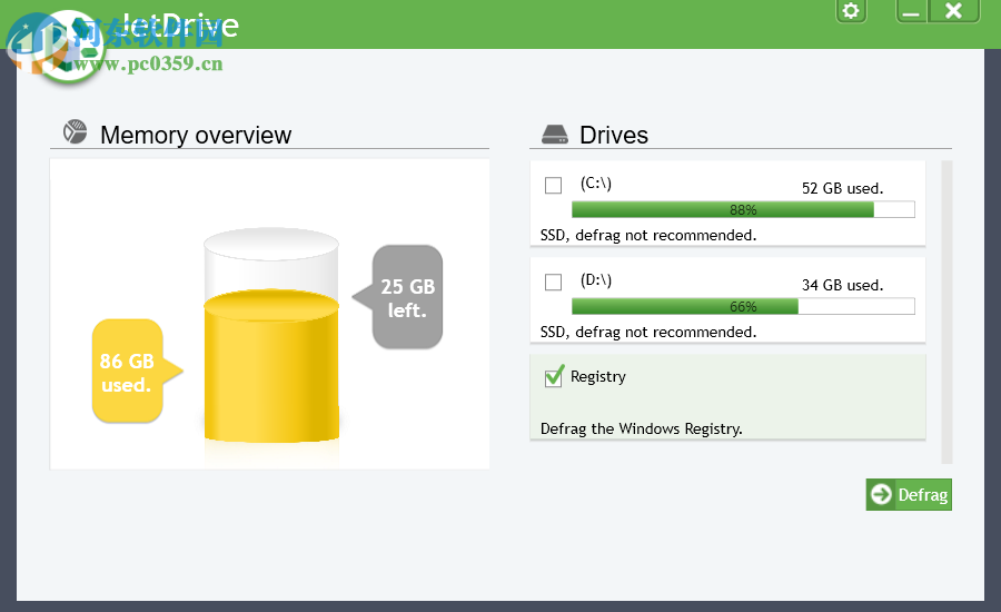 Abelssoft JetDrive(硬盘碎片整理工具) 9.3 免费版