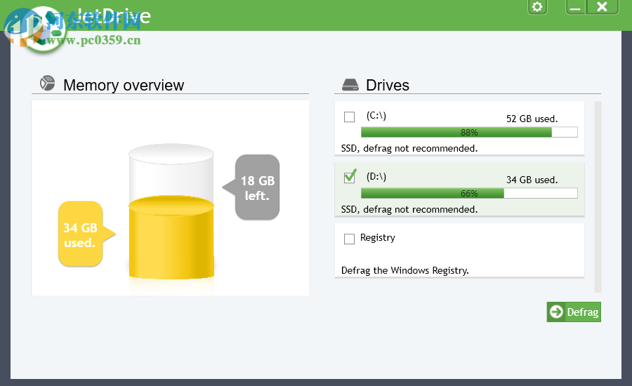 Abelssoft JetDrive(硬盘碎片整理工具) 9.3 免费版