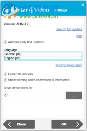 Converter4Video(视频格式转换器) 2018.5 官方版