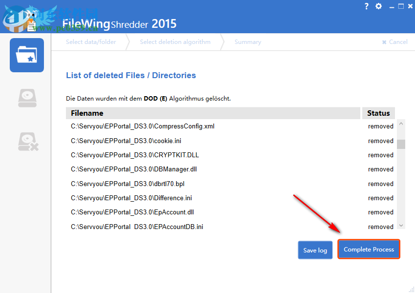 FileWingShredder(粉碎文件工具) 5.1 官方版