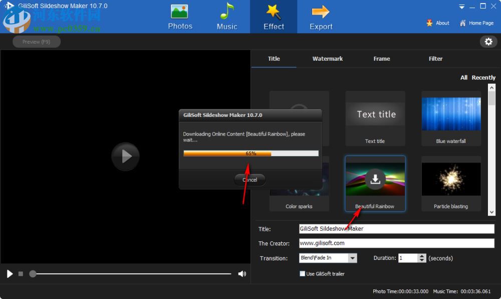GiliSoft SlideShow Maker(幻灯片制作工具) 10.7.0 免费版