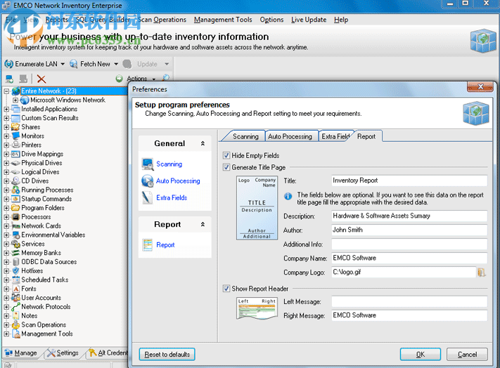 EMCO Network Inventory Enterprise(网络审计软件) 5.8.20.9981 破解版