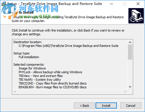 TeraByte Drive lmage Backup(系统备份还原工具) 3.21 免费版