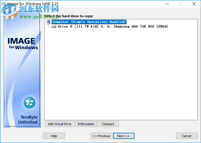 TeraByte Drive lmage Backup(系统备份还原工具) 3.21 免费版