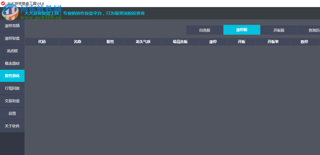 大大游资复盘工具 4.6 官方版