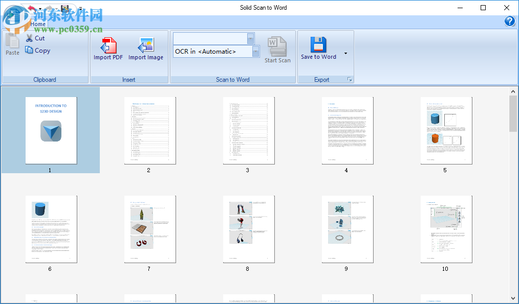Solid Scan to word(PDF转Word工具) 10.0.9341.3476 免费版
