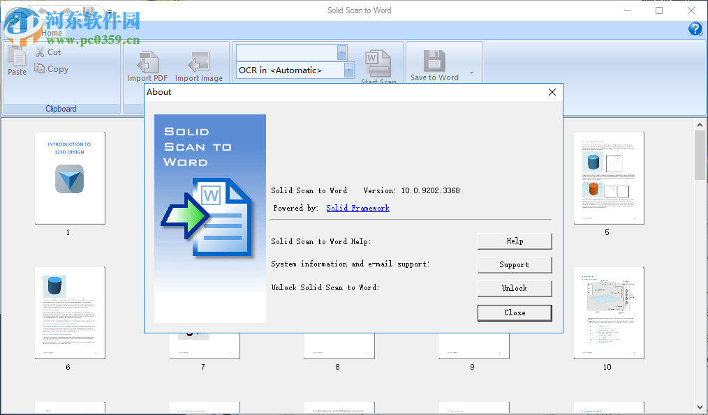Solid Scan to word(<a href=/y/pdf2word/ target=_blank class=infotextkey>pdf转word</a>工具) 10.0.9341.3476 免费版