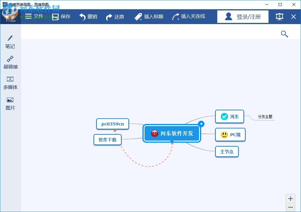 迅捷思维导图软件 1.0 官方版