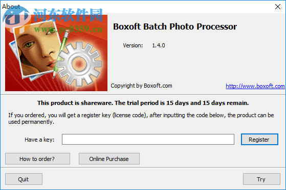 图片编辑转换器(Boxoft Batch Photo Processor) 1.4 官方版