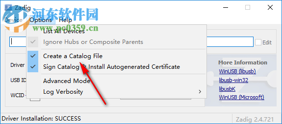 Zadig(通用usb驱动) 2.4.721 官方版