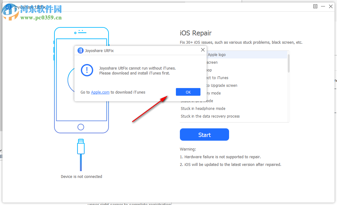 Joyoshare UItFix(iOS系统修复工具) 1.0.0.9 免费版