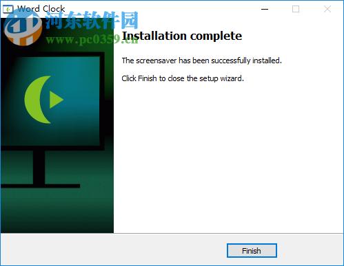 Word Clock(文字时钟屏保) 1.0 免费版