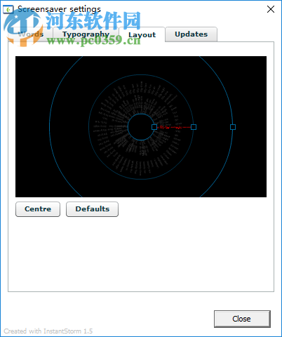 Word Clock(文字时钟屏保) 1.0 免费版