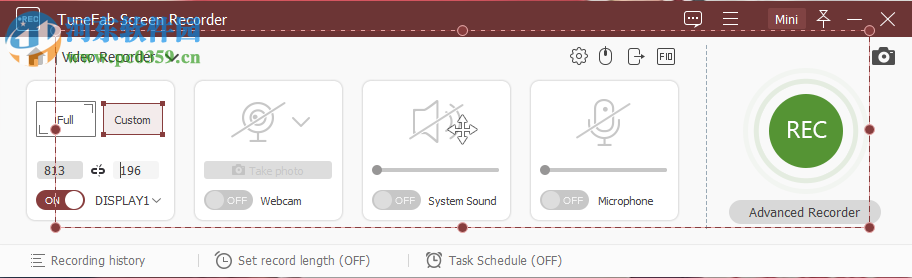 TuneFab Screen Recorder(屏幕录制软件) 2.1.26 免费版