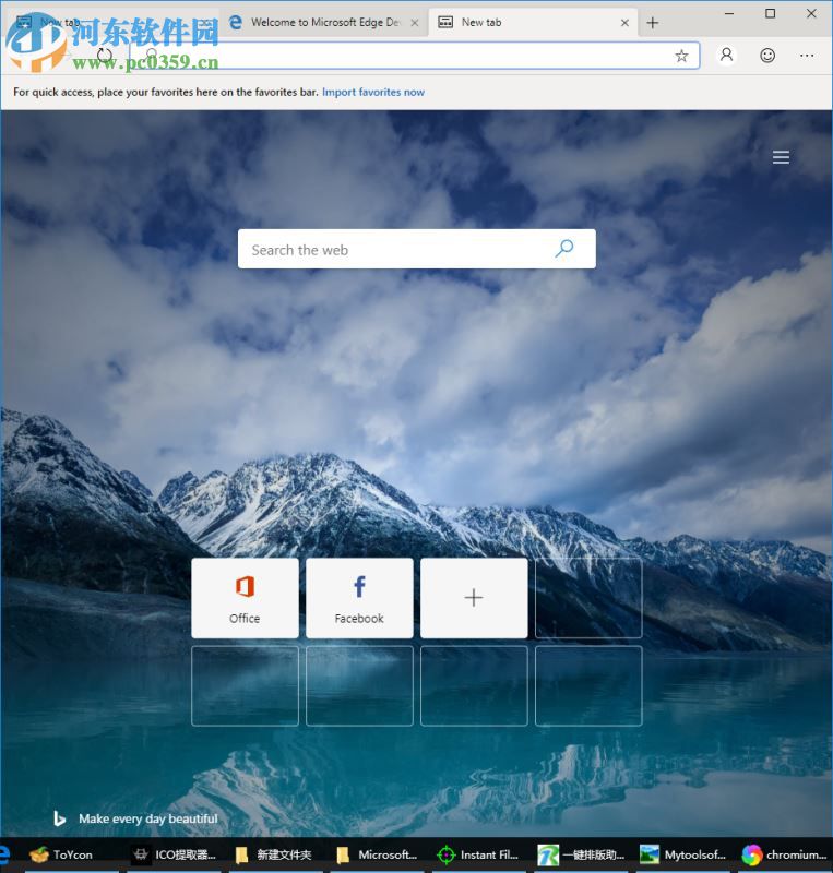 Microsoft Edge Dev(Chromium Edge开发版)