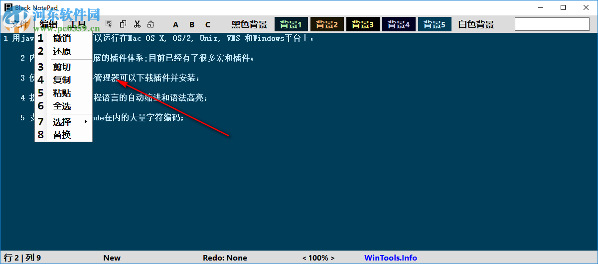 Black Notepad(文字编辑器) 1.1.2.38 绿色中文版