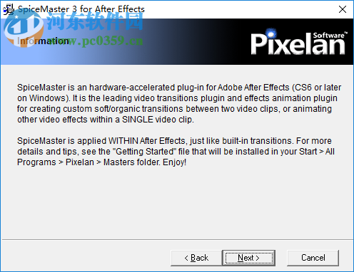 Pixelan SpiceMaster Pro(香料转场插件) 3.01 官方版