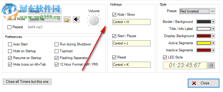 Jumbo Timer(桌面定时提醒软件) 3.0 免费版