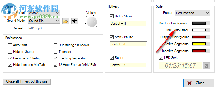 Jumbo Timer(桌面定时提醒软件) 3.0 免费版