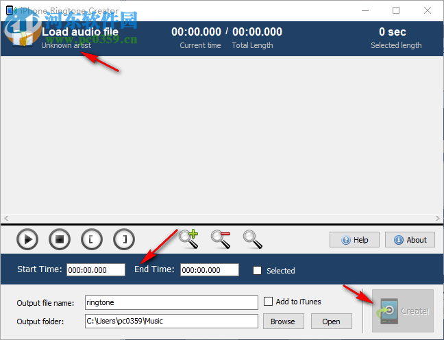 iPhone Ringtone Creator(iPhone铃声制作工具) 2.9.0.0 免费版