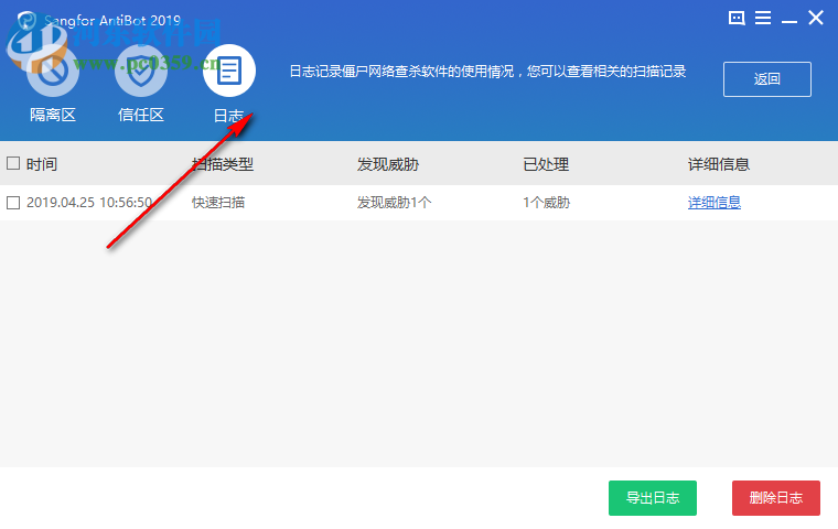 Sangfor AntiBot 2019(僵尸网络查杀工具) 1.1.0.6 免费版