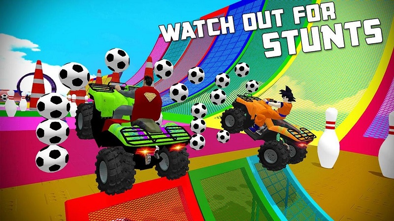 超级英雄特技赛车(2)