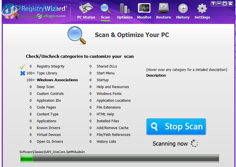 RegistryWizard(注册表错误修复工具) 3.5.19.504 免费版