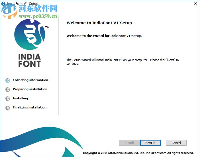 印度语书法字体软件 1.0.0 免费版