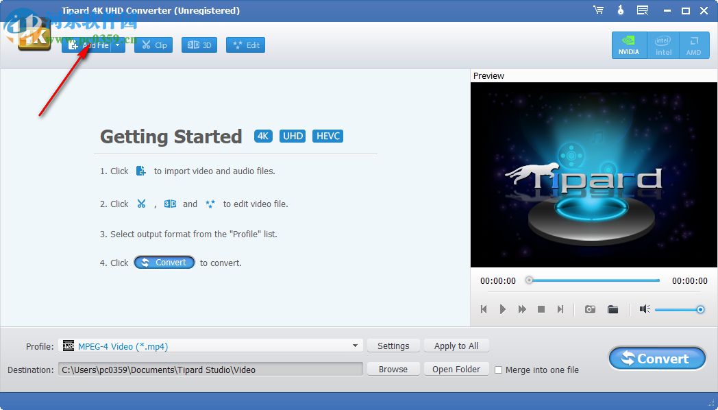 Tipard 4K UHD Converter(4K视频转换器)
