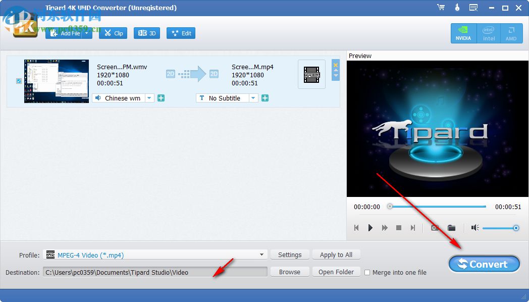 Tipard 4K UHD Converter(4K视频转换器)