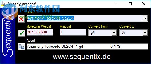 Chemulator(化学浓度单位换算器) 1.1 官方版
