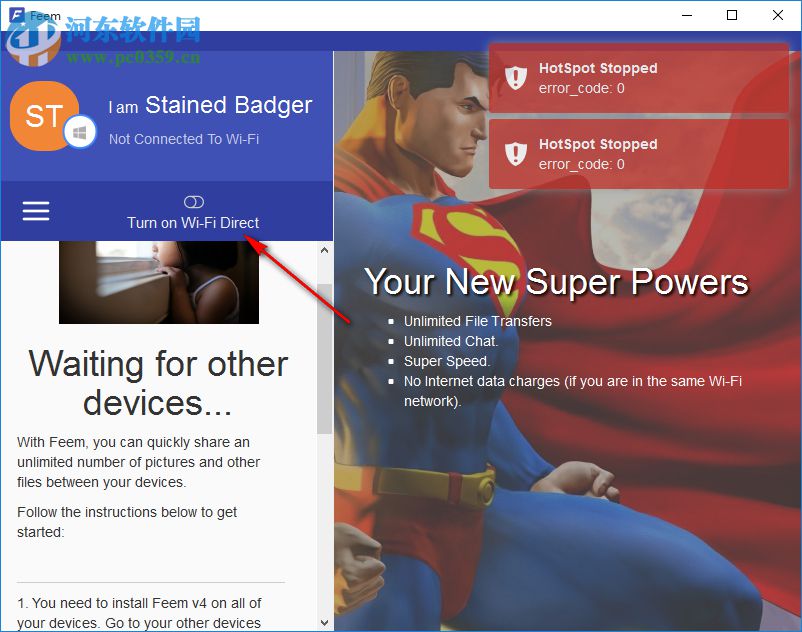 Feem(文件传输工具) 4.3.0 官方版
