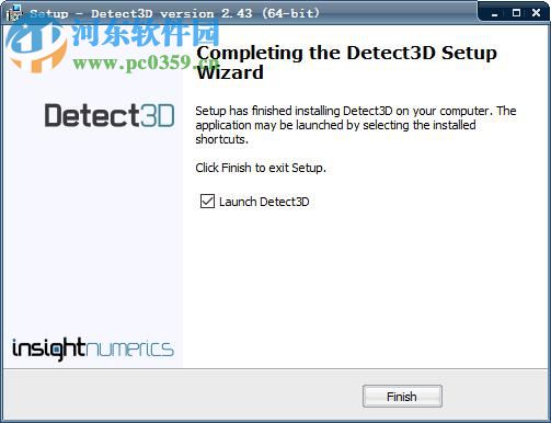 Insight Numerics Detect3D(火灾映射分析软件) 2.43 官方版