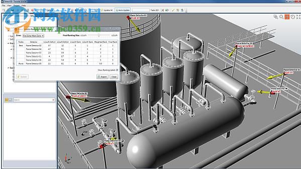Insight Numerics Detect3D(火灾映射分析软件) 2.43 官方版