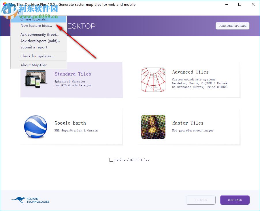 Klokan Map Tiler Plus(地图创建工具) 10.0.24 免费版