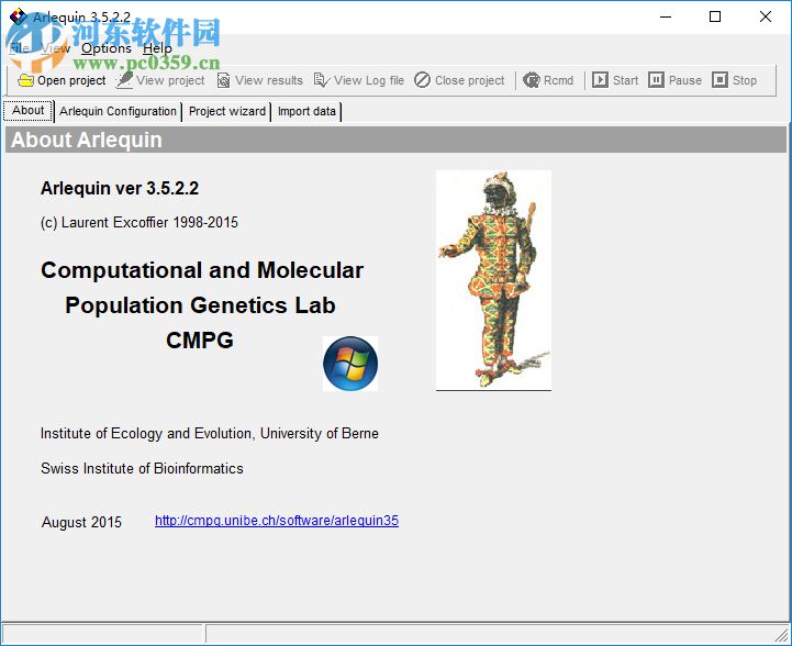 Arlequin(遗传学分析软件) 3.5.2.2 绿色版