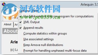 Arlequin(遗传学分析软件) 3.5.2.2 绿色版