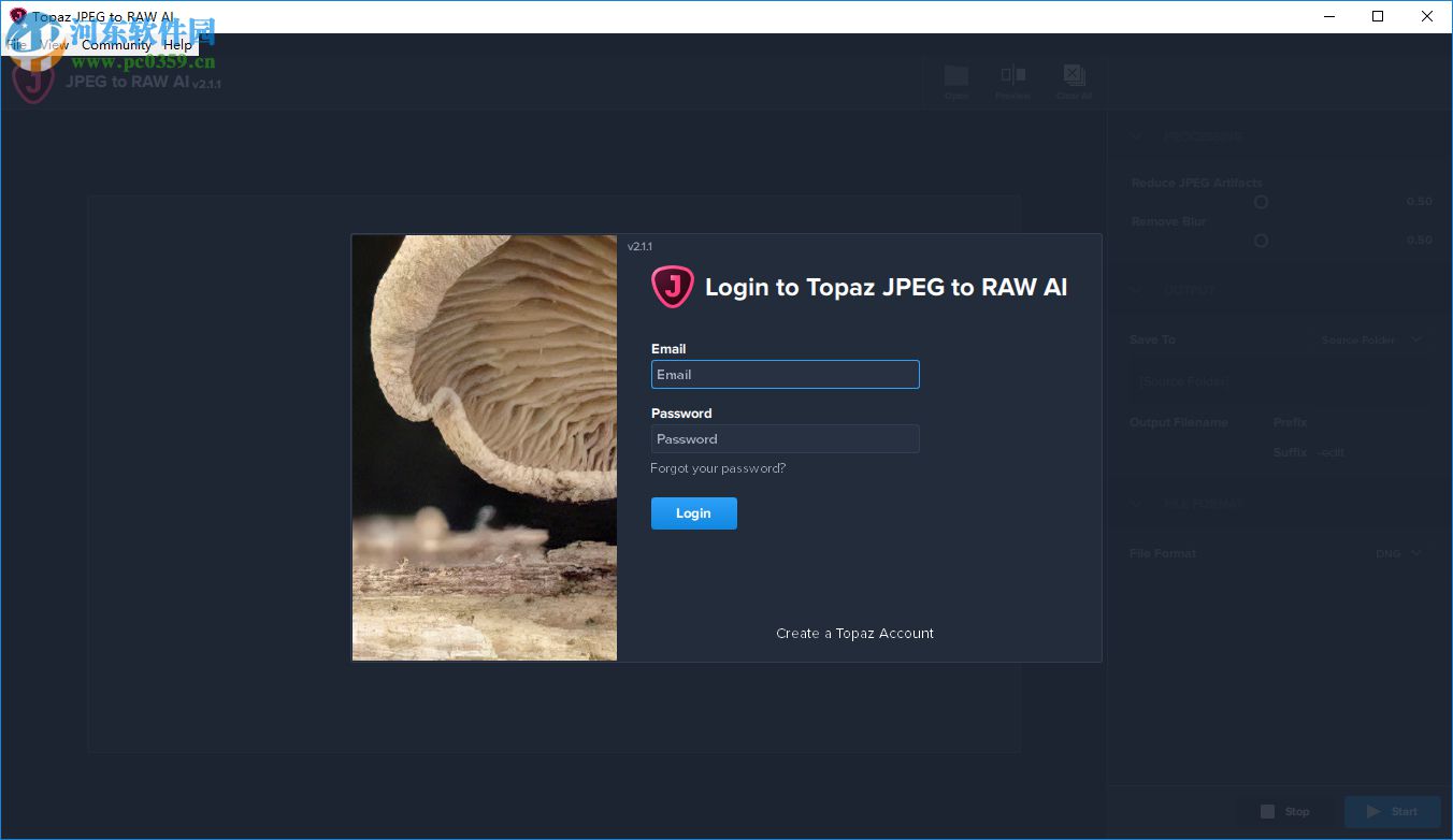Topaz JPEG to RAW AI(JPEG转RAW格式工具)