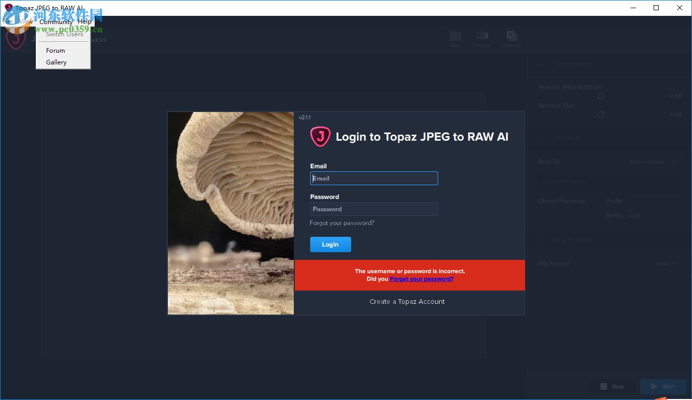 Topaz JPEG to RAW AI(JPEG转RAW格式工具)