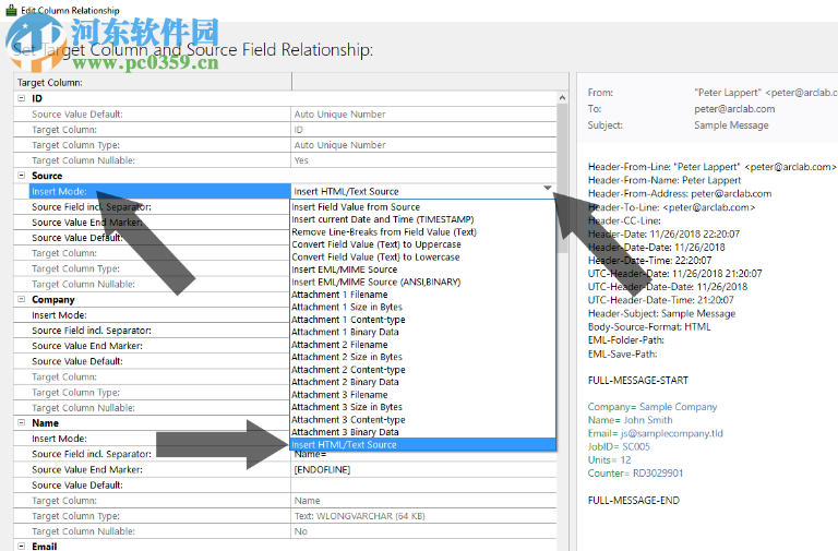 Arclab Inbox2DB(数据库分析工具) 4.5 免费版