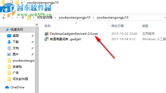 桌面有道海量词典小工具 1.0 免费版