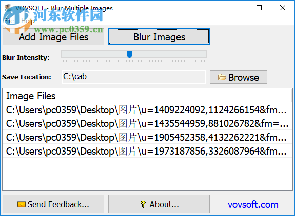 Blur Multiple Images(图片模糊处理工具) 1.5 官方版