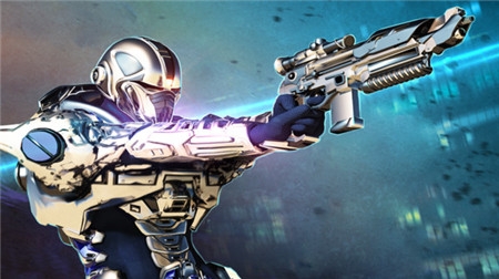 现代前线士兵与机器人(1)