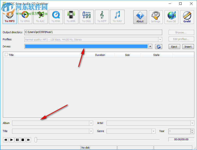 VSDC Free Audio CD Grabber(音频CD采集软件) 1.4.5.593 官方版
