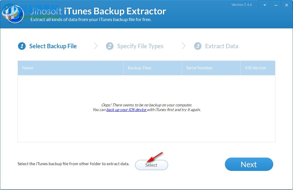Jihosoft iTunes Backup Extractor(iTunes备份提取器) 7.4.6.0 官方版