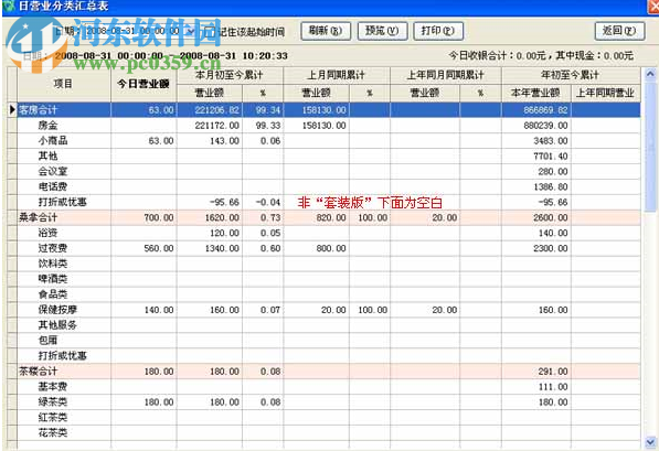 沁心茶楼管理系统