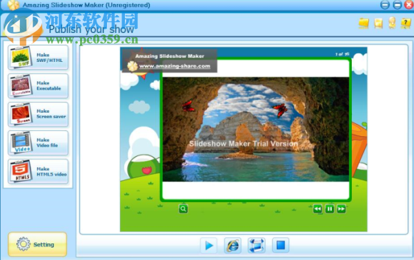 Amazing Slideshow Maker(幻灯片制作软件) 4.1.0 官方版
