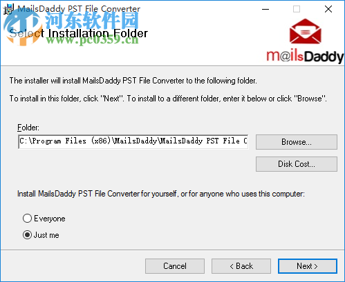 MailsDaddy PST File Converter(PST格式转换器) 1.0 官方版