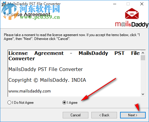 MailsDaddy PST File Converter(PST格式转换器) 1.0 官方版